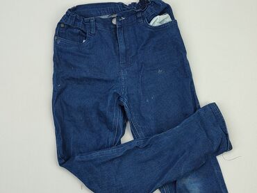 Jeansowe: Spodnie jeansowe, Destination, 12 lat, 152, stan - Dobry