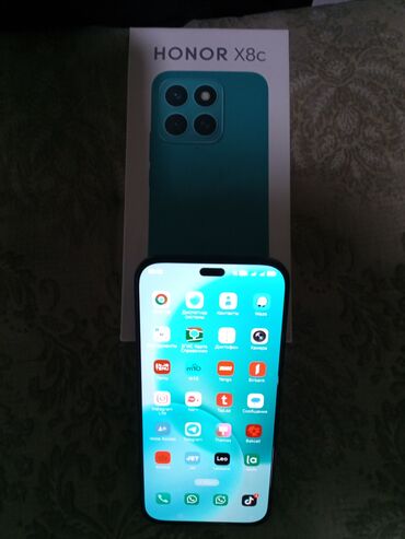 honur telefon: Honor X8a, 128 GB, rəng - Mavi