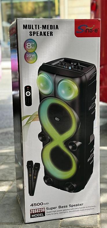 kontakt home noutbuk: Singe-e Multi-Media Speaker – ZQS8238 model - Güclü səs sistemi: 2 x — 1