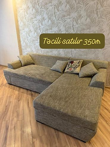Digər mebel: F99Divan satılır 350₼. Açılır bazası var.Ünvan — 1