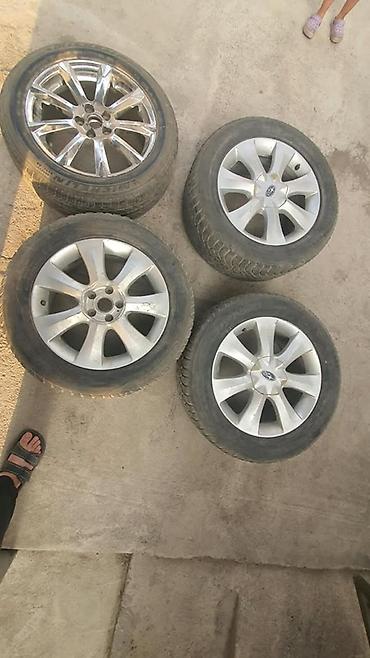 r16 subaru: Комплект литых дисков Subaru с шинами. Одно колесо не родное — 5
