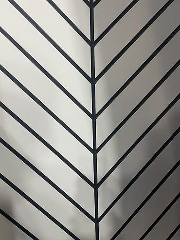 vinil panel: Chevron naxışlı dekor panellər - Material: dekorativ akustik keçə,və — 3