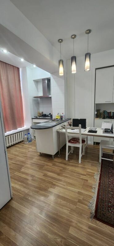 цум квартира берилет: 1 бөлмө, 55 кв. м, Элитка, 3 кабат, Евроремонт