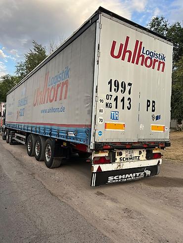schmi̇tz: Прицеп, Schmitz Cargobull, Шторный, от 12 т, Б/у — 3