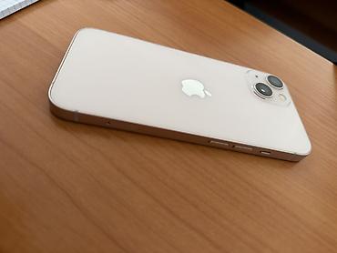 iphone x max: IPhone 13, Б/у, 128 ГБ, Старлайт, Кабель, 100 % — 3