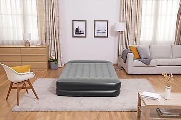 mat: Двухместный надувной матрас Bestway 67403 (203x152x46 см) со — 5