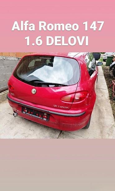 Transport: Alfa Romeo 147 TS DELOVI. Alfa Romeo 147 TS DELOVI Kontakt 145 4 pre 2 — 9