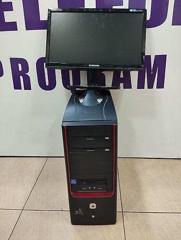 internet data: Masaüstü kompüter seti – sistem bloku + Samsung monitor ram 4. yadas — 1