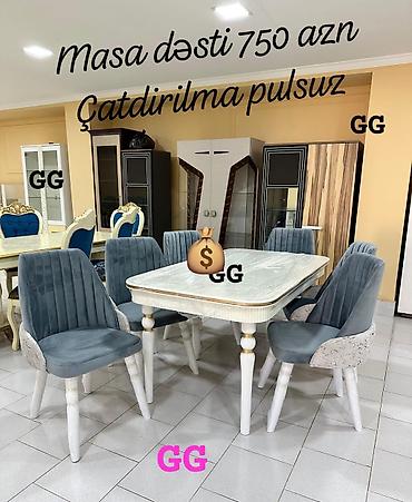 usaq stol stul: Masa desti rəng seçimi var — 1