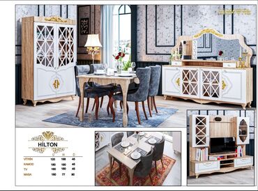 Çarpayılar: Hilton qonaq dəsti, qonaq otağı mebeli, qonaq mebelləri (Oturacaqlar