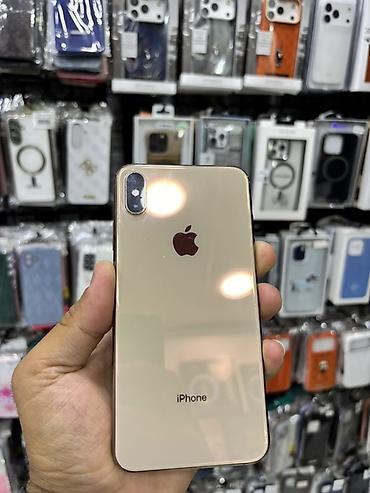 irshad iphone 13 pro max: IPhone Xs Max, Qızılı, Face ID — 3