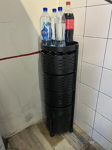 Текчелер, стеллаждар, секичелүү койгучтар: Многоярусная кухонная этажерка-органайзер на колесиках - Конструкция — 2