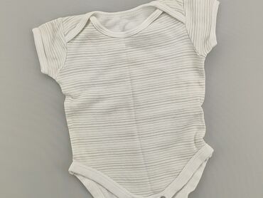 białe body z kołnierzykiem dla dziewczynki: Body, St.Bernard, 0-3 months, 
condition - Fair