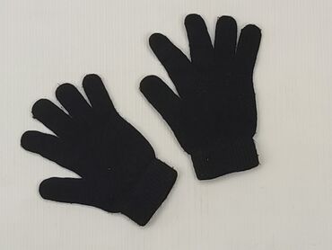 czapka liu jo czarna: Gloves, 18 cm, condition - Good