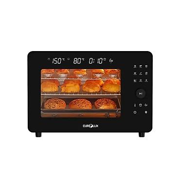ipad ucuz: Eurolux EU-AO4880A22DBG Air Fryer Oven – 22 litrlik böyük həcmli — 1