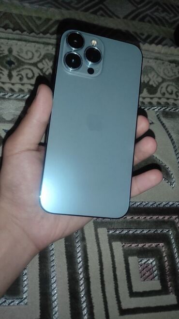 пассивное сетевое оборудование carprie: IPhone 13 Pro Max, Б/у, 256 ГБ, Sierra Blue, 80 %
