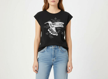 koszulki damskie ze śmiesznymi napisami: Reserved, Women`s T-shirt, size S