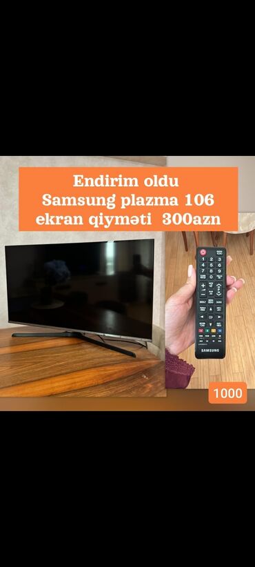 Televizorlar: İşlənmiş Televizor Samsung LCD FHD (1920x1080), Ünvandan götürmə