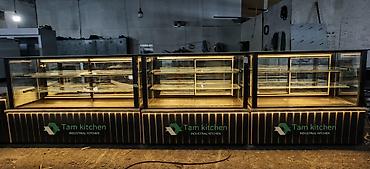 Soyuducu avadanlığı: Vitrinli soyuducu stendlər – Tam Kitchen (Industrial Kitchen) - Kafe — 1