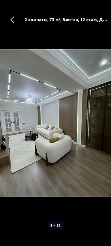 Продажа квартир: 2 комнаты, 73 м², Элитка, 16 этаж, Евроремонт — 12