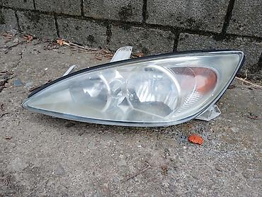 Передняя правая фара Toyota 2003 г., Б/у, Оригинал, Япония