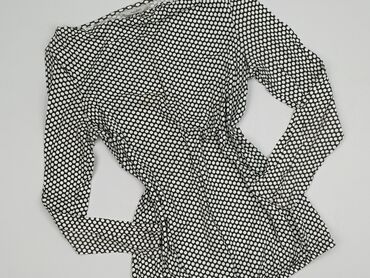 czarne bluzki z aplikacją: Bluzka damska, rozmiar S