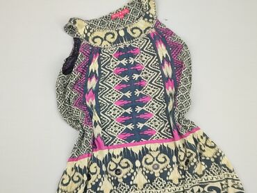 welurowa sukienka butelkowa zieleń: Dress, 12 years, 146-152 cm, condition - Fair