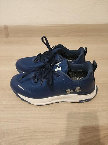 распродажа обувь: Мужские кроссовки, 42, Under Armour, Новый, цвет - Синий, Платная доставка — 2