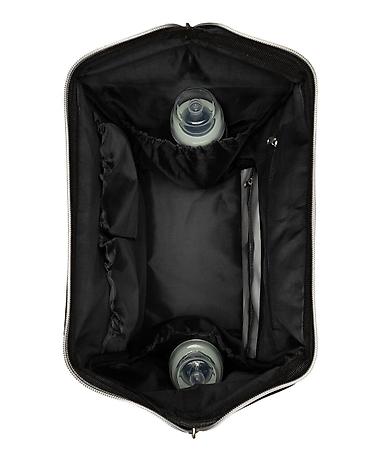 tn plave: KikkaBoo Torba za mame Siena premium black/silver (Šifra proizvoda — 9