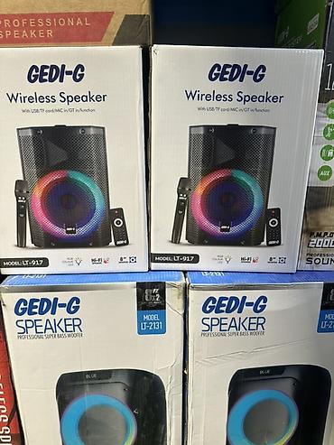 apple studio: Портативные акустические системы GEDI‑G и HOCO — мощный звук и караоке — 6
