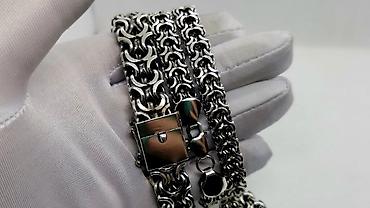 Серебряные цепочки: Цепочка, Проба 960, Мужские, Новый — 25