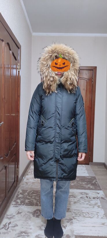 куртка парка женская зимняя: Парка, Зима, M (EU 38)