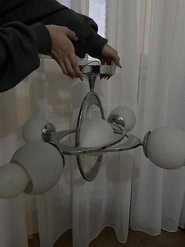 col isiqlari: Çılçıraq, 5 lampa, Metal — 2