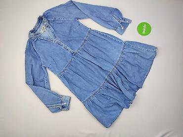 buggy jeans: Denim, Sukienka damska, rozmiar 2XS — 2