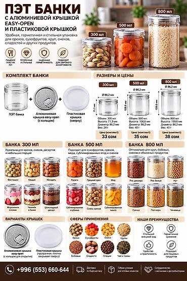 Банки, Новый, Самовывоз, Бесплатная доставка, Платная доставка