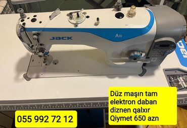 Toyota: JACK A2S sənaye tikiş maşını - Düz tikiş üçün peşəkar model - Tam