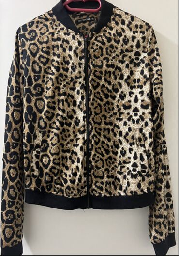 pantalone flame moderno: Moderan leopard print, Terranova jakna, veličina M