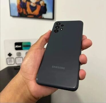 samsung 9060: Samsung Galaxy A13, 128 GB, rəng - Qara, Sensor, Barmaq izi, İki sim kartlı