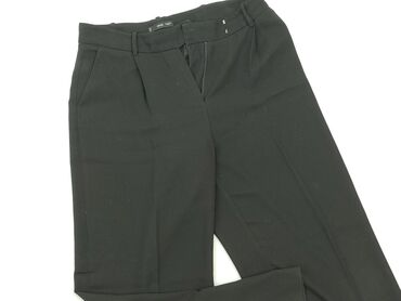 spodnie materiałowe ze ściągaczami: Material trousers, XL (EU 42), condition - Good