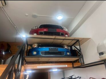 mini cooper satilir: Mini Cooper avtomobilləri üçün müxtəlif rənglərdə olan ön bamperlər