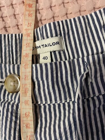 tom tailor zenske pantalone: L (EU 40), XL (EU 42), Normalan struk, Kilote