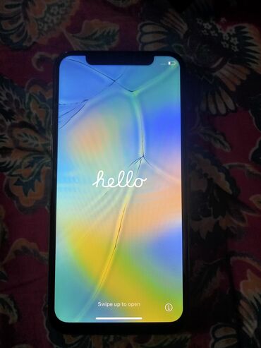 Apple iPhone: IPhone X, Колдонулган, 256 ГБ, Matte Silver, Каптама, 100 %