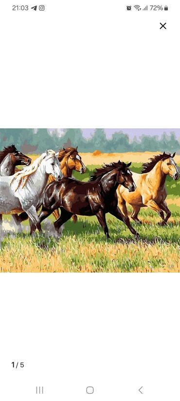 Картины: Продаю готовую картину 30 на 40см (мозайка) и картину красками на — 23