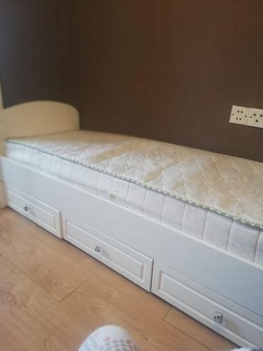 Beşiklər: Uşaq otağı üçün ağ rəngli modul çarpayı dəsti - İki mərhələli — 4