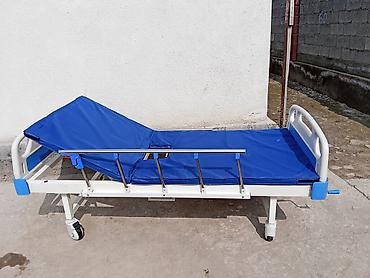 Медицинская мебель: Функциональная медицинская кровать с механическим приводом - — 4