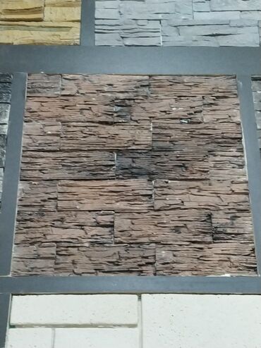 metbex kafeli: Dekorativ daş panellər – fasad və interyer üçün - Material: dekorativ
