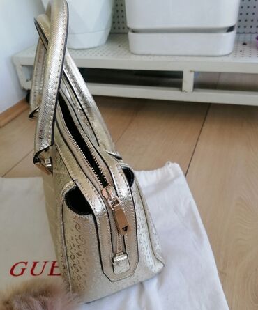 Torbe: Torba za rame, Guess, Materijal: Koža — 6