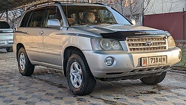 Toyota: Toyota Highlander: 2002 г., 2.4 л, Автомат, Бензин, Кроссовер — 2