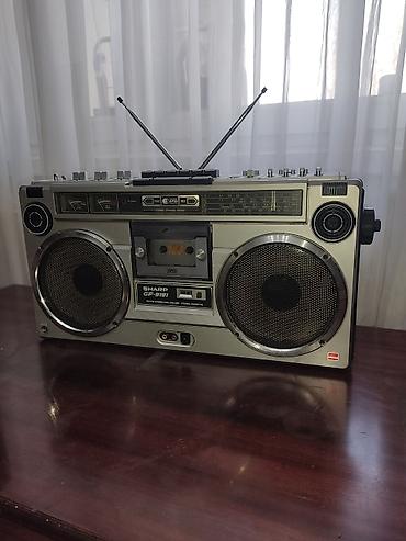 Другая аудиотехника: Sharp GF 9191, (фото 1-7)стильный винтажный магнитофон. Технически — 1
