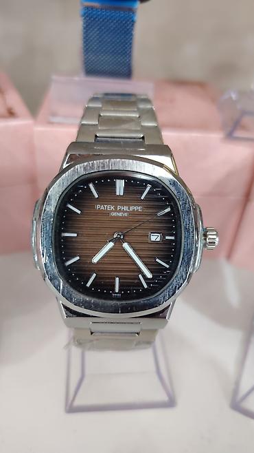electron saatlar: Patek Philippe tərzində analoq qol saatları – klassik Nautilus dizaynı — 4
